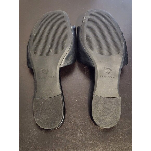 Katy Perry The Halie Bow Sandal Black Slide Sandals Women Size 10 - Picture 4 of 5